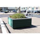MK5 bins, planters, Sheffield bike stands, benches, seats, bollards, and wheel stops supplied by Larkin Engineering at Galway Shopping Centre
